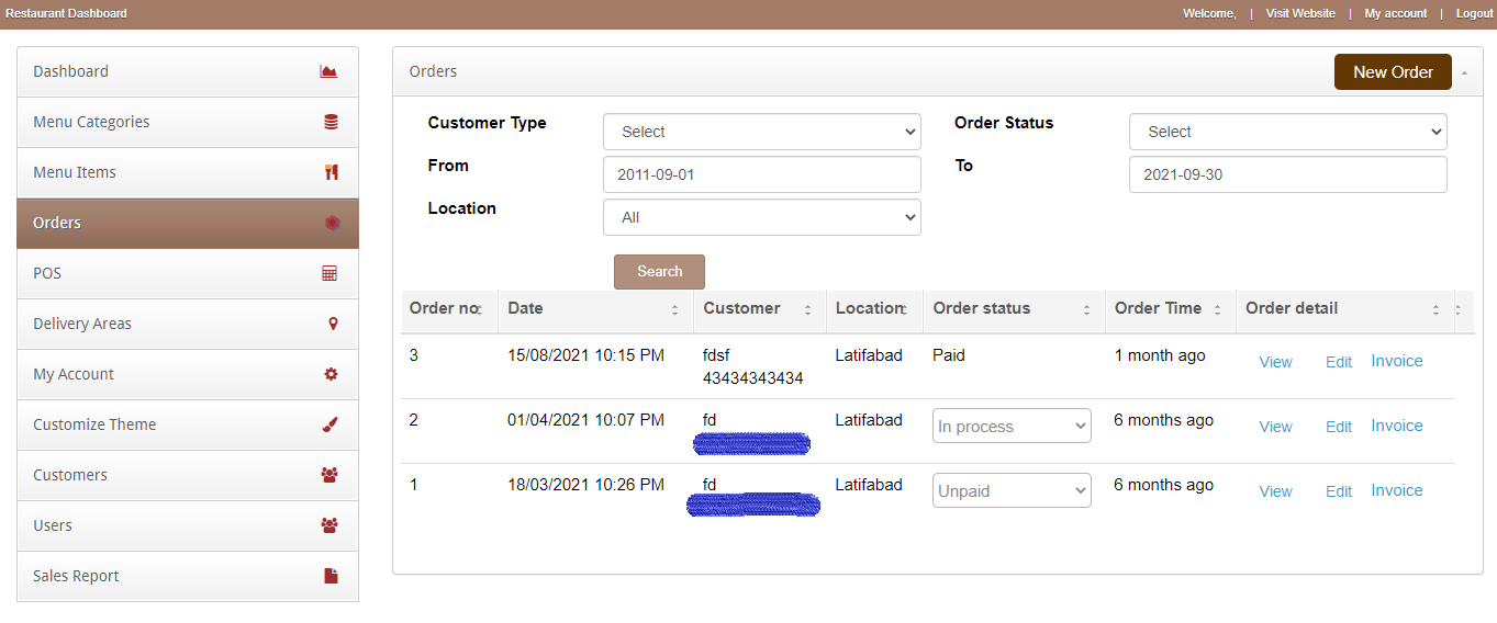 The emenu food app is a great restaurant online ordering app 