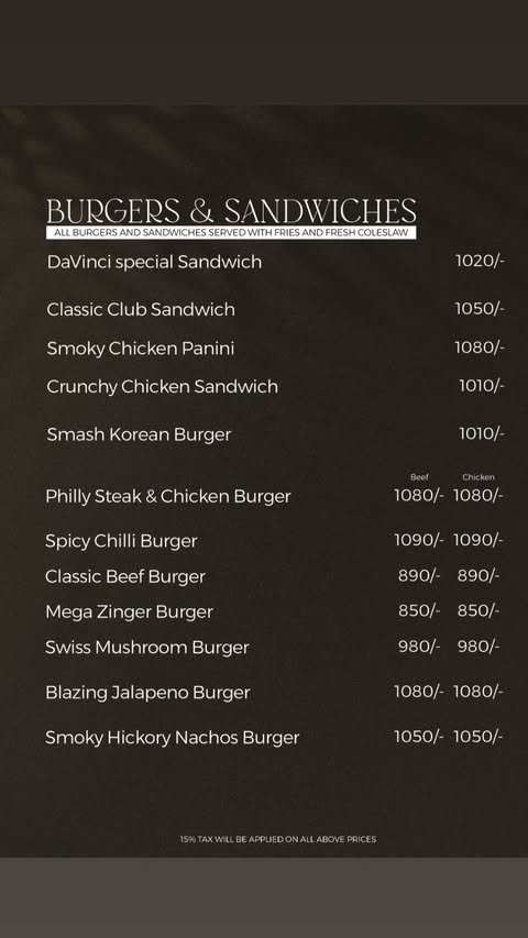 Da Vinci Grill Hyderabad