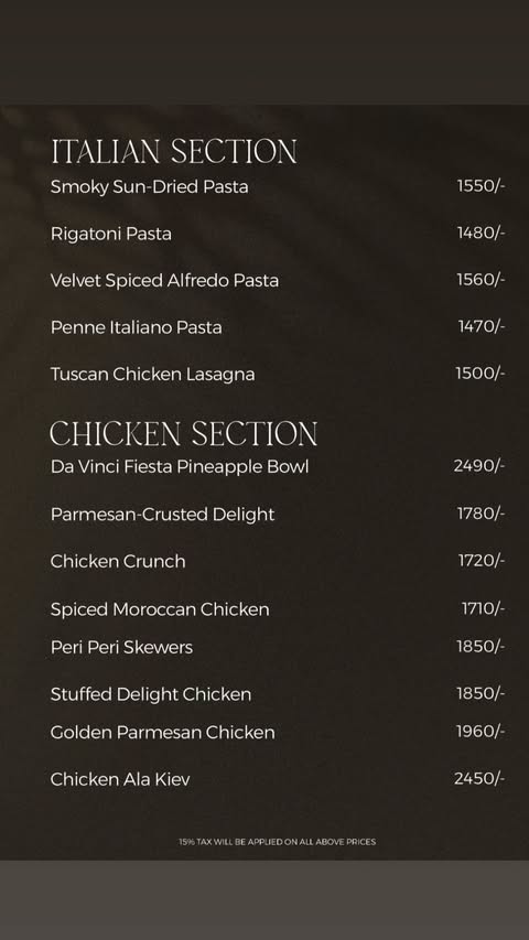Da Vinci Grill Hyderabad